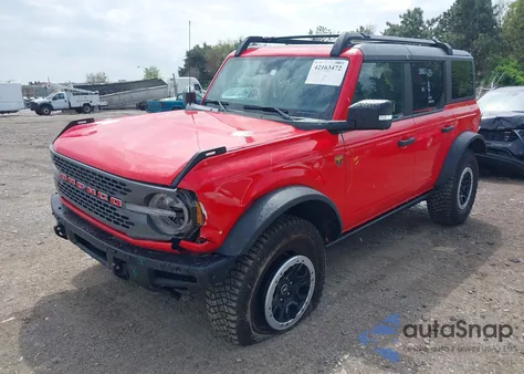 2024 Ford Bronco Badlands from USA, damaged, VIN 1FMEE9BPXRLA25338